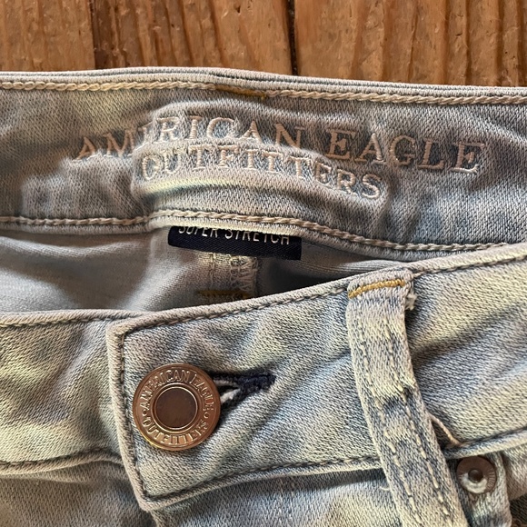 American Eagle Size 0:  women's jeans and khaki in a skinny cut. - Picture 5 of 9